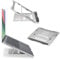 Kensington - Support pour Ordinateur Portable Jusqu'à 16, Hauteur & Angle Réglables, Rehausseur pour Ordinateur Portable & Repliable avec Patins Antidérapants, Aluminium (K50417WW)