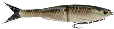 Berkley PowerBait® Nessie Glide Bait, Shad, 5 in, Fishing Bait with Irresistible Flavor, Soft Swimbait Ideal for Bass Fishing, Equipped with Fusion19 Hook