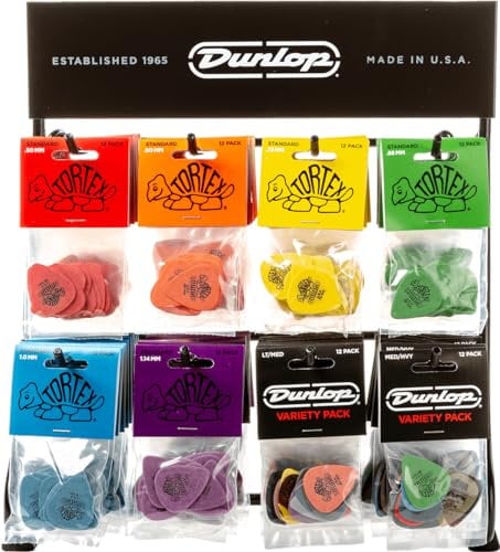 DUNLOP - Plektrum - Tortex Display voll 72 Player's Pack