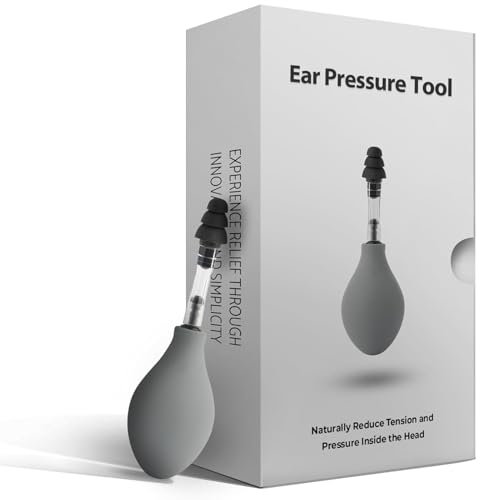 Migraine Relief Products,Reduce Tension Pressure Ear Pressure Tool,Inner Ear Pressure Tool for Headache Migraine Symptom