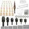 TOOSOAR Remachadora Manual de Cabezales Kit,87 piezas Mano Remache Tuerca Herramienta,Diseñado para Espacios Confinados