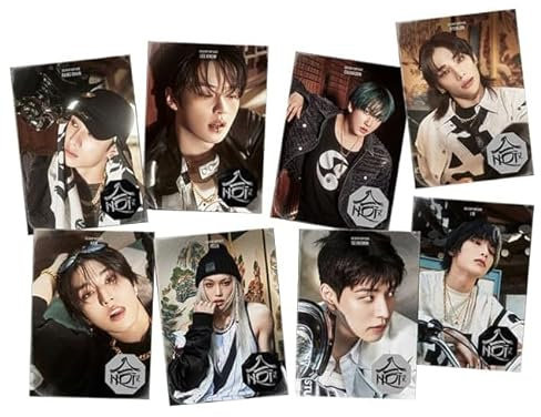 Stray Kids Skzhop Hiptape Hop Album Akkordeon Ver 8 Set (All Member Accordian 8 Versionsset)