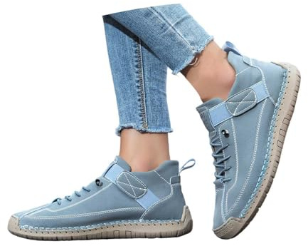 Sfwqoifou 2026 Montela Schuhe Damen Orthopädische Sneakers Komfortable Schmerzfreie Damenschuhe Atmungsaktive Wasserdicht Laufschuhe Stützende Barfuss Freizeitschuhe Leichte Sportschuhe