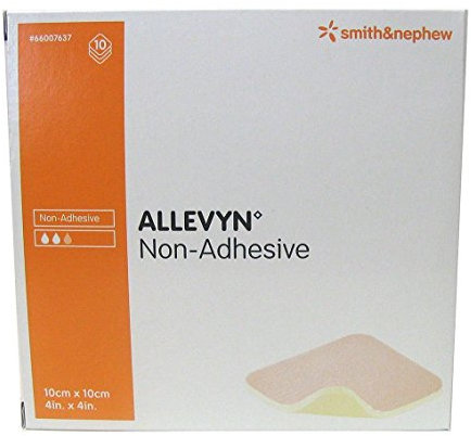 Allevyn Non-Adhesive Dressing 10 Pack (Size: 5cm x 5cm)
