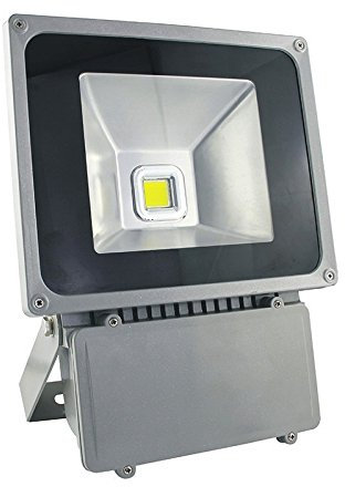 CLE LED Flutlichtstrahler alugrau 70W 4000K neutralweiß