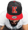 4sold ABC Rot Schwarz Cap Snapback Cappy Caps Mütze Aufschrift Beanies Basecap CRO (K)