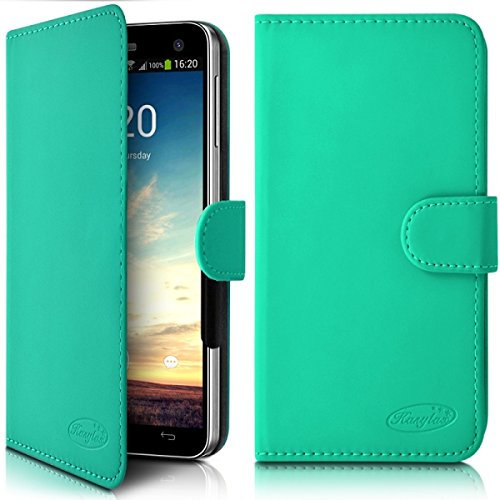 Seluxion – Turquoise Universal Wallet Phone Case Cover For Apple iPhone 6