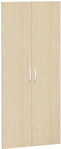Gera Möbel Schranksystem Flex Regal Zubehör, Holzdekor, ahorn, 80 x 1.9 x 180.8 cm