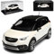 Kyosho Opel Crossland X SUV Weiss mit schwarzem Dach Ab 2017 1/43 i-Scale Modell Auto