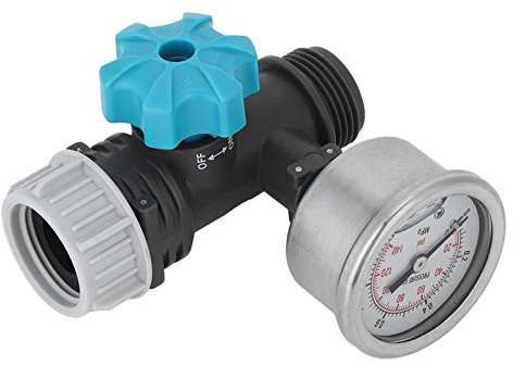 Einstellbares Wasserdruckregelventil, Druckregler mit G3/4-Zoll-Gewinde, Einfach zu bedienen, Druckminderventil Geeignet für die Verwendung mit Bewässerungstimer