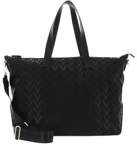 Valentino Punch Shopping Bag Nero