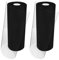MIVIDE 2pcs Rouleau de Tulle Noir, 91m*30cm Tulle Mariage Noir, Tulle Tissu Rouleau pour Robe, Noces, Jupe, Décoration, Emballage