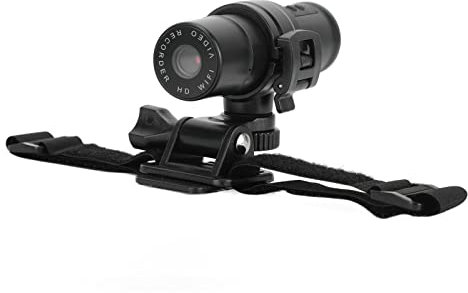 Topiky Action Camera, 1080P & 120° Wide Angle, WiFi Sports Camera with Long Standby (12 Hours), Suitable for Bike, Motorcycle & Helmet