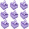 Süßigkeiten Schachtel Hochzeit 50 STK Klein Geschenkbox Gastgeschenk Boxen Schmetterling Kästen für Geburtstag Party Taufe Babyparty (Purple)