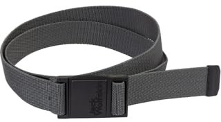 Jack Wolfskin Unisex Magnetic Belt Gürtel, Dark Grey, ONE Size