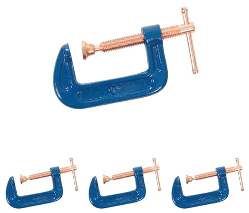Silverline VC22 G-Clamp 50 mm (Pack of 4)