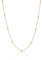 Einzelstück® Kugelkette I 925 Sterling Silber Silberkette 14K vergoldet I Echtschmuck Damenhalskette I Schlangenkette I Halskette Harmony (Harmony Halskette Gold)