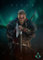 Displate Offiziell Assassin's Creed MetallPoster Magnetische Befestigung Inklusive Lizenziert Bilder Hochwertiges PosterAssassin's Creed Valhalla Characters - Eivor Valhalla 45 cm x 32 cm