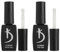 K Professional Nail Gel Polish - Rubber Base & Top Coat - Nagellack Maniküre Kit - Glanz & Langlebig - Geeignet für Anfänger & Profis - Hochglanz - Gesunde Nägel - 2x8ml - Nagelverlängerung