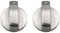 Lot de 2/4 boutons de contrôle rotatifs universels en métal pour cuisinière, four, plaque de cuisson, boutons de commande