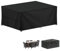 LAMUNI Housse pour Mobilier de Jardin, 420D Oxford Bâche Table de Jardin, Imperméable Housse Table Jardin Bache de Protection Exterieur Salon de Jardin pour Table, Chaise et Canapé, 220x110x75cm
