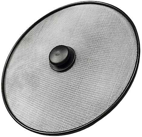 ABOOFAN Schermo Antispruzzo per Padella e Pentola Paraspruzzi Grasso Manico Isolato Antiscottatura Protezione Antigrasso per Frittura Rete per Schizzi di Olio