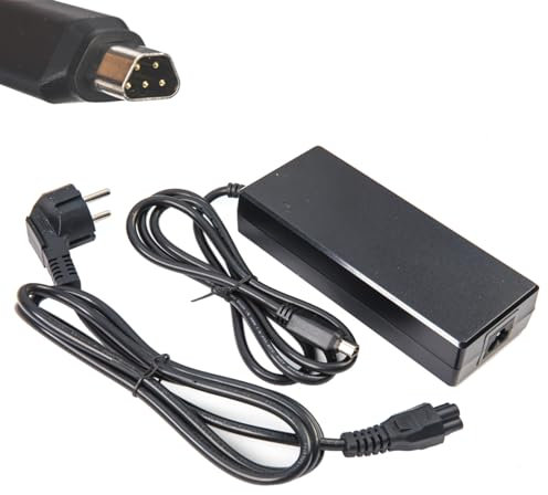 TNLi TEC Chargeur 42 V 2 A pour batteries 36 V pour pêcheurs, Phylion avec fiche trapézoïdale 5 broches