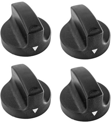 WAITCOOK Replacement Control Knobs for Char-Griller 5050 Duo Gas-and-Charcoal Grill,4 Pack