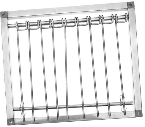 BELLIFFY Porte Entrée pour Pigeons Acier Inoxydable Installation Facile pour Pigeon Loft Et Cage à Oiseaux Sécurisé Et Durable