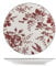 H&H Set 6 Piatti Frutta Elizabeth Cm 19