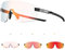 KAPVOE Photochromatische Selbsttönend Fahrradbrille für Herren Damen Klar Rennrad Brille MTB Sportbrille Radbrille UV400 Schutz Randlose Transprante Gläser für Outdoorsports K341