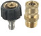 ZWEquipint M22 Pressure Washer Swivel Adapter Set,Compatible With Quick Connect 14Mm 15Mm To 1 4 3 8 Inch Fitting,For High Pressure Cleaning Equipment(3#)