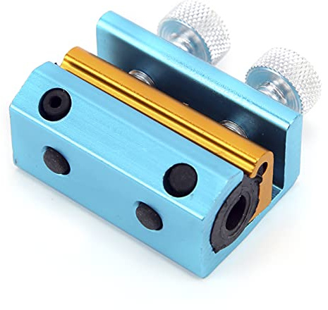 Motorcycle Dual Cable Oiler Lubricator Tool Aluminum Rubber Throttle Cable Lubricant for Motorcycle ATV Maintenance (Blue Gold)