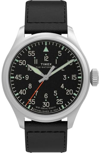 Timex Herren Analog Quarz Armbanduhr Waterbury Traditional