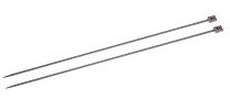 Pony Classic: Knitting Pins: Single Ended: 25cm x 6.50mm, Multicolor, 6.5mm