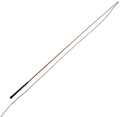 PFIFF 100717 Longierpeitsche, mit Fiberglaskern, Rutschhemmender Griff, Braun, Länge 160cm