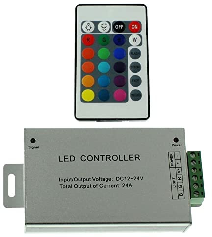RGB LED 24Key Controller 12...24V 288W RGB; 4-Pin