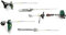 Webb WEMC26 4-in-1 Multicutter 2-Stroke Petrol Line Trimmer, Brushcutter, Hedgetrimmer and Pruner or Chainsaw - 3 Year Guarantee