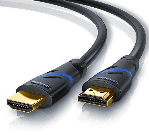 CSL - 8k HDMI Kabel 2.1 - zerfifiziertes Kabel - 1m - 4k@120Hz 8k@60Hz - UHD II - Ultra High Speed Ethernet 48Gbps - HDMI 2.1 16k / 2.0 4k - HDR 10+ eARC 3D VRR HDCP 2.2&2.3 - Gaming TV PS5 Xbox