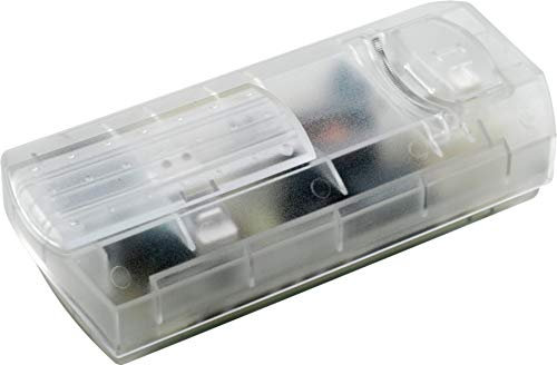 EHMANN T26.07 (2620x0700) Dimmer a Filo, Taglio di Fase, 230 V, 50 Hz, Potenza: LED 3-35 W, 7-110 W/VA, Colore: Trasparente