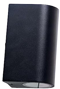 Dyberg Larsen Laesoe Up/Down Outdoor Wall Lamp, Black