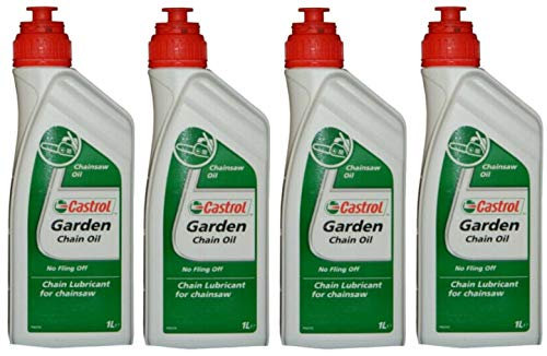 RS Castrol Garden Chain Oil, Chainsaw Chain Lubricant, 4 Litres