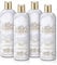 Baylis & Harding Elements White Tea & Neroli Luxury Body Wash, 500 ml (Pack of 4) - Vegan Friendly