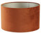 Lampenschirm Velours von Light & Living - Ø40, Höhe 30cm, für E27-Fassung - Blickdichter terra Samt mit taupe Innenverkleidung - Runder Lampenschirm für Tisch-, Stehlampen und Deckenlampen