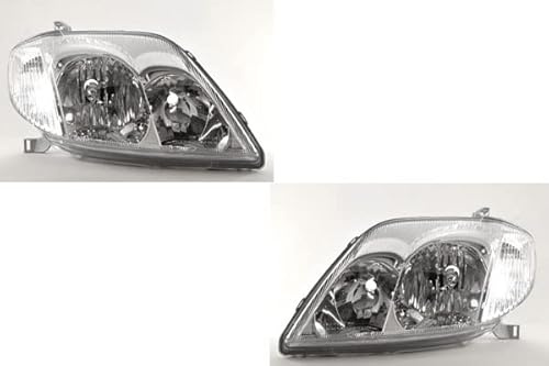 Johns, Scheinwerfer Halogen passend für Toyota Corolla E12 02-07 H7 HB3 Set