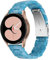 Miimall Correa de Resina Compatible con Samsung Galaxy Watch FE/5/5pro/4/4 Classic/3/Active 2, 20mm Ligera Pulsera con Hebilla de Metal, Correa de Repuesto para Samsung Galaxy Watch, Mármol Azul