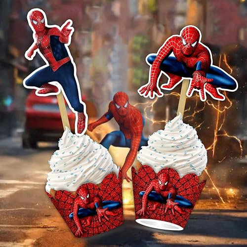 Seyal® Spdrmn Cupcake Wrapper