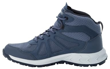 Jack Wolfskin Damen Woodland 2 Texapore Mid W, Graphite, 35.5 EU