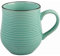 WESTCRAFT La Cafetiere Regenbogen Mysa Mug Liebhaber Kaffee Tasse Keramik Kaffee 400 ml Becher 1 Cup zum passenden Geschirrset für Kaffee Genuß, Aqua-türkis
