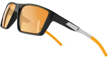Horus X • Occhiali Luce Blu Uomo Donna | Occhiali Gaming Anti Luce Blu Protezione Ottimale Anti-Fatica | Revo Orange